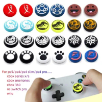 Silicone Thumb Stick Grip Cap Cover For Playstation5 PS5 PS4 XBOX Series X/S NS Switch PRO Controller Accessories Thumbstick cap