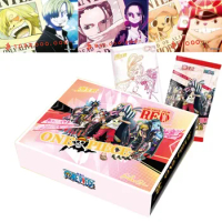 Genuine One Piece Collection Cards Box Booster Pack Anime Role Luffy Chopper Zoro Nami TCG Game Playing Game Cards Christmas Toy