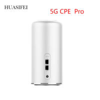 HUASIFEI 5g wifi amplifier 5G Indoor CPE household 5G wireless router with 4g sim card RJ45 ports，WPS, Support Global Network
