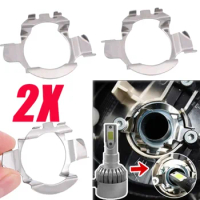 2Pcs H7 LED Headlight Bulb Base Holder Adapter Socket Retainer for BMW/Audi/Bens/VW/Buick/Nissan Qashqai Carnival Headlamp Parts