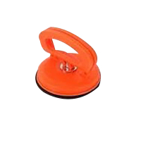 吸盤(橘紅色) 單爪強力吸盤 玻璃吸盤 高架地板 真空吸盤 瓷磚地板吸盤 吸提器 地面物搬運 荷重45KG