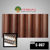 Wallpanel WPC cendana wallpanel,gelompang, 2.9m