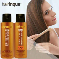 2pcs/Kit Curl Care for Ultra Soft Hair Straighten Treatment 12% Formalin Keratin Shampoo Set Pro Hair Gift Set
