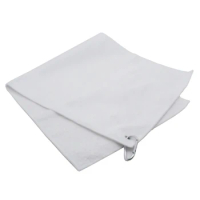 N0HA Sublimation Blank Golf Towel Microfiber Fabric Golf Towel with Clip for Golf Bag