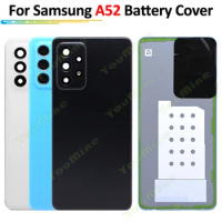 For Samsung Galaxy A52 A525 Battery Back Cover Rear Housing Door For Samsung A52 Back Cover Replacement battery door