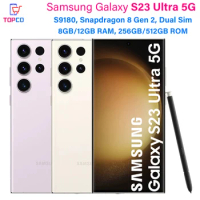 Samsung Galaxy S23 Ultra 5G S9180 256GB/512GB/1TB Mobile Phone Snapdragon 8 Gen 2 Octa Core 6.8" 200MP&amp;12MP 8GB/12GB Dual Sim