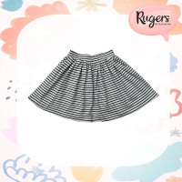 Rugers By Kayamani - Rok Anak Perempuan - Stripe White Skirt