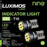 LAMPU LED T10 KECIL 10 MATA  SENJA SEAN SEPODOMETER LAMPU PLAT NINE LUMINOS