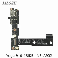 New Original For Lenovo Yoga 910 Yoga 910-13IKB 910 Pro Laptop USB Audio Board With Cable CYG50 NS-A902 DA30000H530