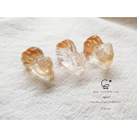 紅兔毛 九尾趴趴狐 2112234/紅兔毛/水晶飾品/ [晶晶工坊-love2hm]