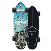 Surfing Skateboard 7 Ply Maple Wholesale Skate Board Professional Custom Surf Skateboard