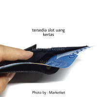 SβUv Braun Buffel Card Holder Dompet Kartu Kulit Asli Impor Import Ori Pria Sβ45