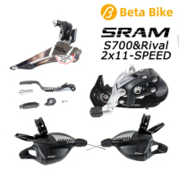 SRAM Rival 2x11-speed Road Bike Groupset S700 left and Right Trigger Shifter Rival Front Rear Derailleur