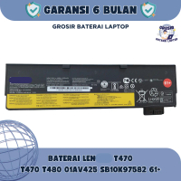 Baterai Lenn T470 T480 61+ untuk Laptop