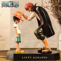 18cm One Piece Anime Figure Monkey D Luffy Shanks Action Figure Collection Ornaments Periphery Decorat PVC Model Doll Gift Toys