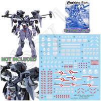 for Full Mechanics 1/100 GAT-X130 Aile Calamity FM Mobile Suit SEED Eclipse Water Slide Pre-cut UV Light-reactive Decal Stickers
