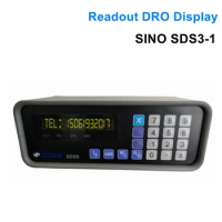 SINO SDS3 1V single axis dro units with optical linear glass scale one axis digital readout DRO display Counter