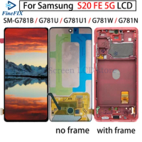 For Samsung Galaxy S20 FE 5G LCD Display SM G781B Touch Screen Digitizer Assembly For Samsung S20 Fan Edition LCD Replair Parts