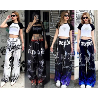 Long Pants: Fire Style \Italian Silk\"XXS-6XL"