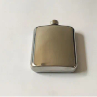 Stainless Steel Copper Hip Flask 6oz Outdoor Pocket Flagon Irish Jameson Hip Gift Flask For Whiskey