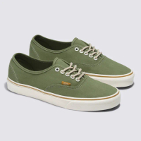 【VANS 官方旗艦】Authentic 男女款橄欖綠色滑板鞋