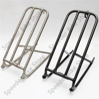 Aceoffix Bike Rear Shelf for Brompton titanium Racks R version Rack bicycle Accessories 312g