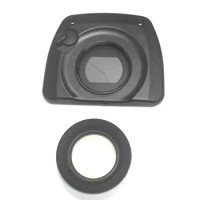 New For Nikon D850 Viewfinder Cover Shell Eyecup DK17 Eyepiece + glass Camera Replacement Part