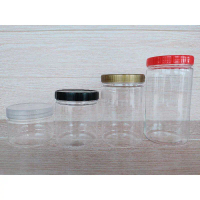 Balang kosong /Balang Kuih Plastik Pet container/Balang Biskut NCI - 4017 40pcs