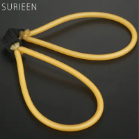 SURIEEN 1Pc 3060 type 4 Strips Catapult Slingshot Rubber Band Bow Arrow Slingshots Elastic Bands 6mm Outer 3mm Inner Hunting