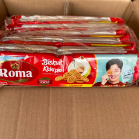 Agen distributor makanan ringan snack biskuit wafer roma kelapa biskuit kelapa coconut biscuit pack 