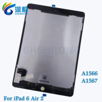 9.7" Original LCD Panel A1567 A1566 For Apple iPad 6 Air 2 LCD Display Touch Screen Digitizer Assembly Replacement