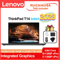 ThinkPad T14 2023 Laptop intel i5-1340P vPro/i7-1360P vPro Integrated Graphics 16GB/32GB RAM 512GB/1TB SSD 2.2K 14''Notebook