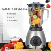 2 in 1 Grinder Blender 3 Speed Countertop Blender for Juice Shakes and Smoothies