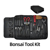 14 Pieces Of Bonsai Pruning Tool Kit Bonsai Carbon Steel Scissors Gardening Plant Tools Scissors Gardening Garden Tools