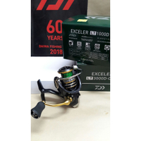 DAIWA 2018 EXCELER LT 1000D 輕量化紡式捲線器 烏鰡 軟絲 微鐵 海鱸