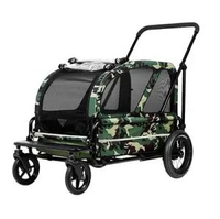 Carriage 大型犬 高級寵物手推車 50kg - 迷彩色