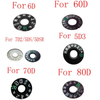 Tag plate nameplate Camera repair parts For Canon 5D3 60D 70D 6D 80D 7D2 5Ds 5DSR mode dial pad turntable patch