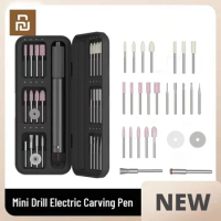 Youpin DUKA ATuMan Mini Drill Electric Carving Pen Variable Speed Rotary Tools Kit Engraver Pen for Polishing Angle Grinder Tool