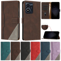 Luxury Protect Case Cover For vivo IQOO Z6 Lite 5G U1X V25E V25 Y77 Y77E Y76 Y76S Y74S Y35 Y33S Y30G Y22S Y22 Wallet Card Slots