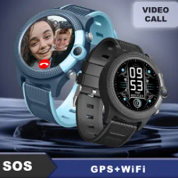 2023 Kids Watch GPS Tracker Girls Boy HD Camera Smart Watch For Kids 4G Video Call Monitor SOS Smartwatch Free shipping Fashion
