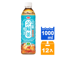 愛之味分解茶 雙纖麥茶(無糖)1000ml(12入)/箱【康鄰超市】