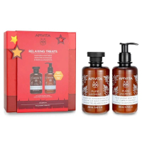 Apivita 放鬆禮遇 欣快和柔軟：純茉莉沐浴露 250ml+ 純茉莉保濕身體乳 200ml 2pcs