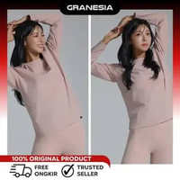 STL Fresh Light Metro Tea m Long Sleeve|Kaos Olahraga Lari & Dailywear L Cloud Pink