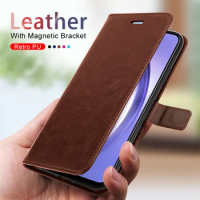Luxury Leather Magnetic Flip Case For Samsung Galaxy A54 A34 A14 5G Card Wallet Book Stand Back Cover Samsang A 54 SamsungA54 5G