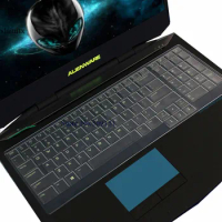 17.3 inch Silicone laptop keyboard Cover Protector skin for Alienware M17X R2 M17X R3 M17X R4 For Alienware M17x