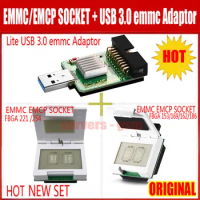 2024 NEW Original UFi Lite USB 3.0 Adapter+ EMMC/EMCP Socket(Support eMMC FBGA 153/169/162/186/221/254) for UFI-Box Work