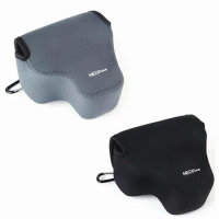 Neoprene Waterproof Inner Camera Bag Soft Case Cover For Canon EOS R100 R50 R10 with RF-S 18-45mm F4.5-6.3 IS STM Lens