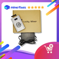Including tutorials and after-sales guidance Lucky Miner LV05 BTC Solo miner 2024 320GH/S bitcoin miner nerd miner