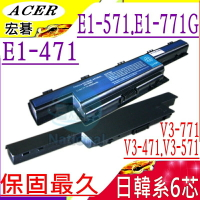 ACER 電池(日韓系)-宏碁   V3-471G，V3-471，V3-571G，V3-571，V3-771G，V3-771，TMP253，AS10D31，AS10D41，AS10D51