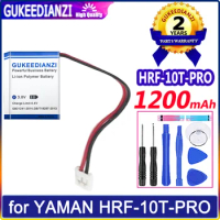 GUKEEDIANZI Battery 1200mAh for YAMAN HRF-10T-PRO cosmetic instrument Batteries